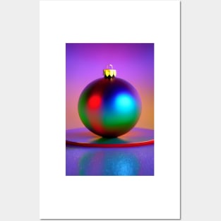 Christmas Baubles 3 Posters and Art